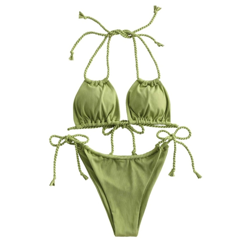 Multi way rope strap bikini